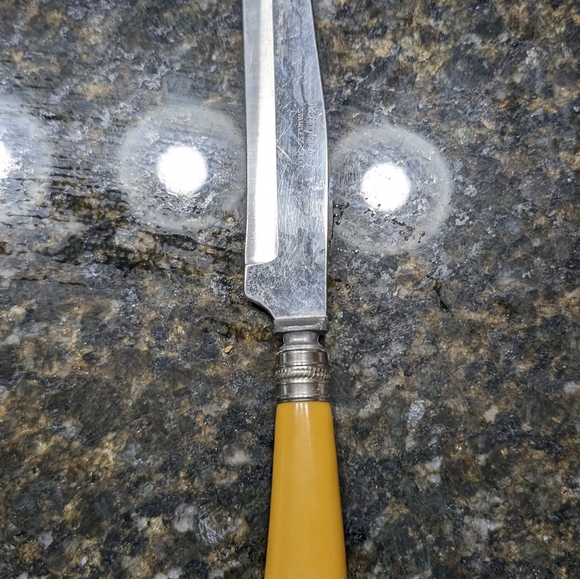 Vintage Washington Forge Bakelite England Stainless Carving - Picture 3 of 17